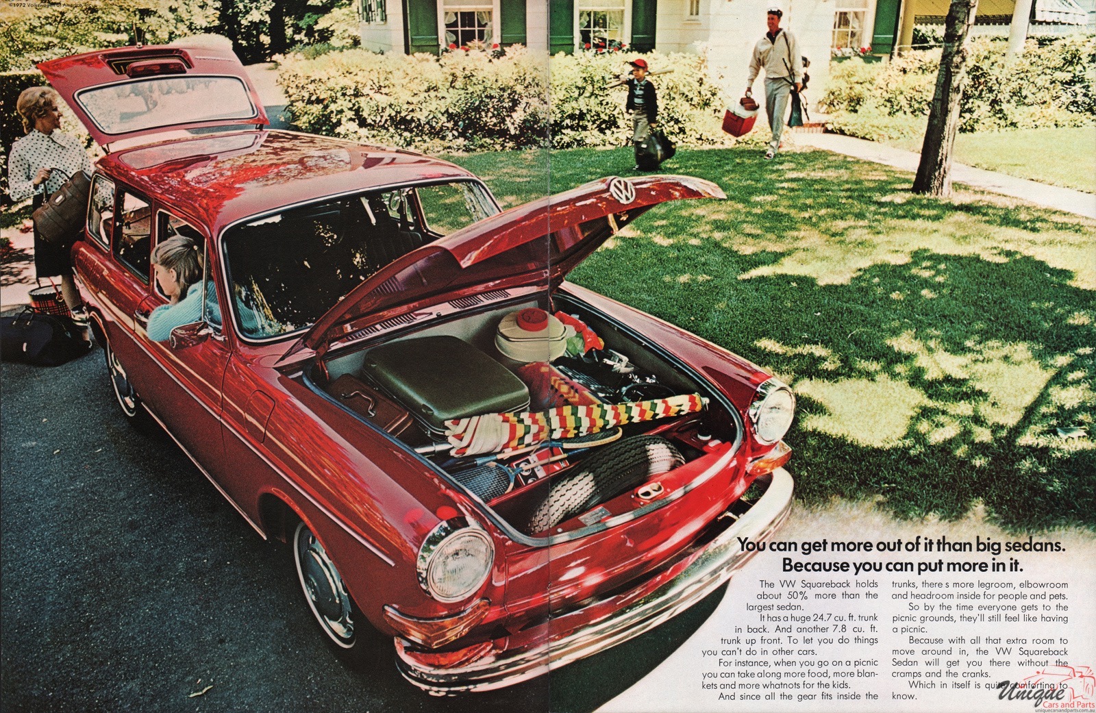 1972 Volkswagen Brochure Page 8